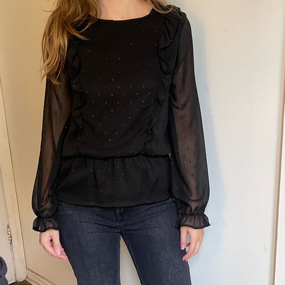 Flounced blouse - Picture 2 of 3